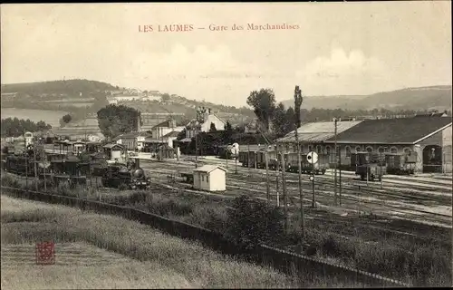 Ak Les Laumes Côte-d’Or, Gare des Marchandises