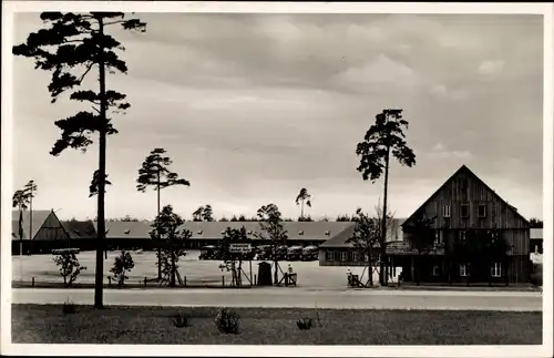 Ak Nürnberg in Mittelfranken, Arbeitsdienst Stammlager an der Lagerbahnhofstraße