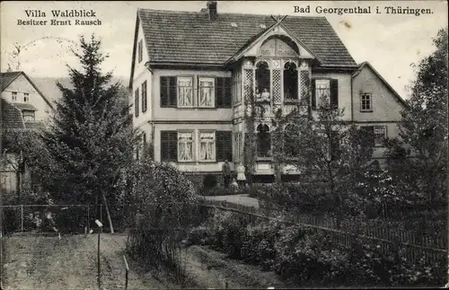 Ak Georgenthal in Thüringen, Villa Waldblick