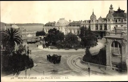 Ak Monte Carlo Monaco, La Place du Casino