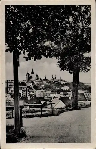 Ak Jihlava Iglau Region Hochland, Teilansicht