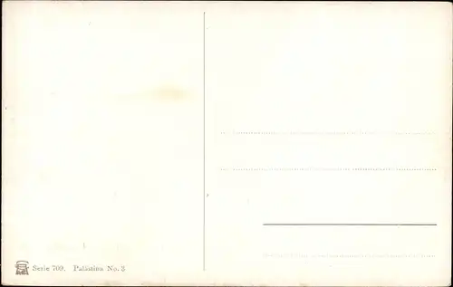 Künstler Ak Perlberg, F., Tiberias Israel, Panorama, See Genezareth