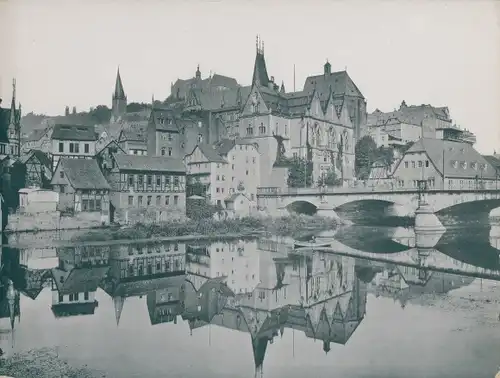 Foto Marburg an der Lahn, Stadtansicht, Wasserpartie