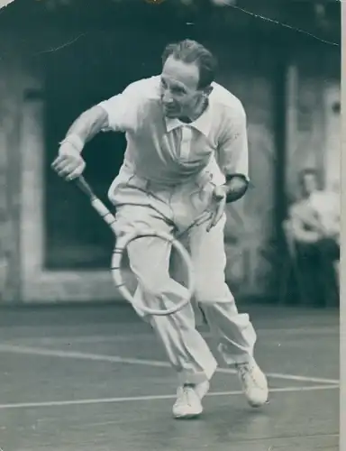 Foto Tennisspieler bei einem Match