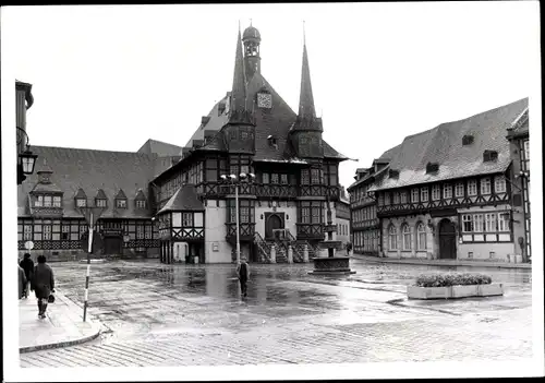 Foto Wernigerode am Harz, Rathaus, 1973