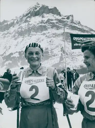 Foto Wintersport, Skilangläuferin Maria Gąsienica Bukowa, Portrait, Grindelwald