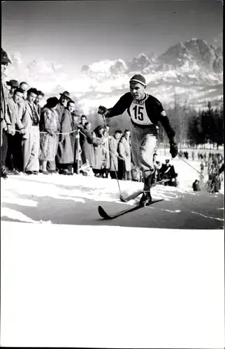 Foto Wintersport, Russischer Skilangläufer Kozlov, Koslow, Startnr. 15