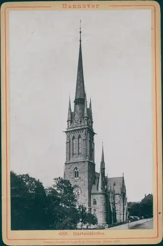 Kabinettfoto Hannover, Gartenkirche St. Marien
