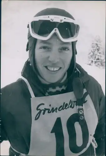 Foto Wintersport, Skiläufer Kutzer, Österreich, Startnummer Grindelwald 10