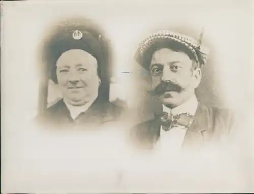 Foto Combalie, Henri, Toulouse, Portrait, Mann und Frau