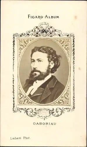 CdV Gaboriau, Portrait, Figaro-Album