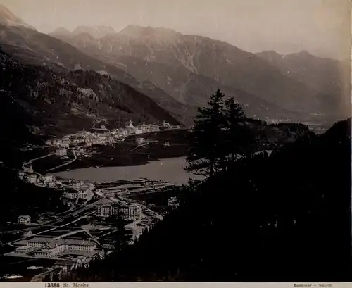 Foto Sankt Moritz Kanton Graubünden, Gesamtansicht