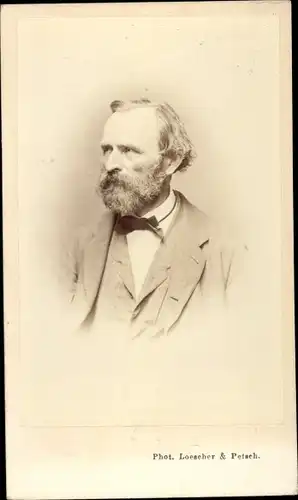 CdV Maler Julius Roeting, Portrait
