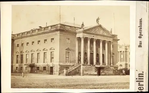 Foto Berlin Mitte, Das Opernhaus