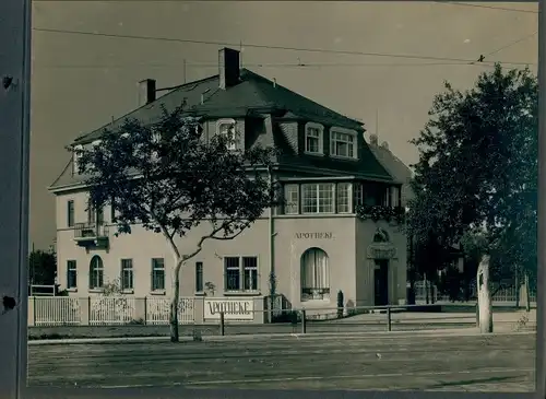 Foto Serkowitz Radebeul Sachsen, Apotheke, Straße des Friedens 60