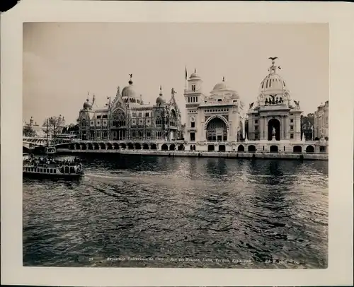 Foto Paris, Exposition Universelle de 1900, Rue des Nations, Italie, Turquie, Etats Unis