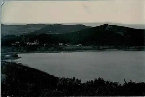 Foto Glees in der Eifel, Abtei Maria Laach, Panoramablick vom Laacher See