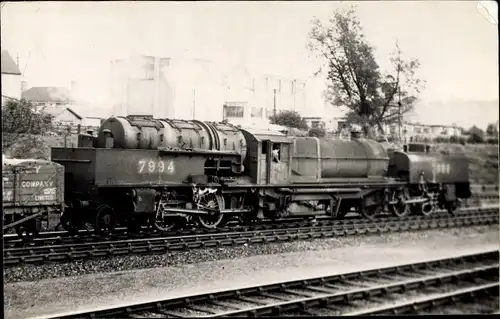 Foto Britische Eisenbahn, London, Midland and Scottish Railway LMS Garatt 7994, Dampflokomotive