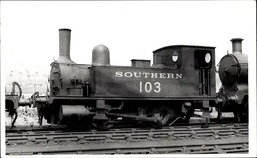 Foto Britische Eisenbahn, Dampflok, LSWR B4 Class No. 103, Southern