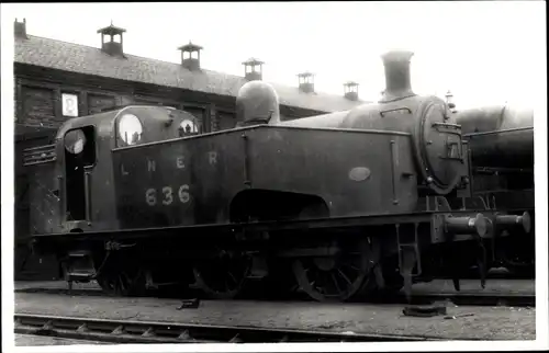 Foto Britische Eisenbahn, Dampflok, LNER J50 Class No. 636