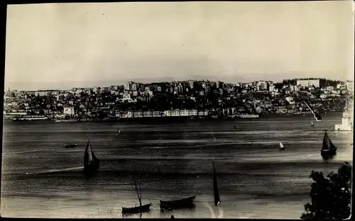 Foto Konstantinopel Istanbul Türkei, Stadtpanorama