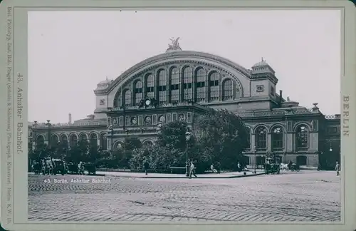 Foto Berlin Kreuzberg, Anhalter Bahnhof