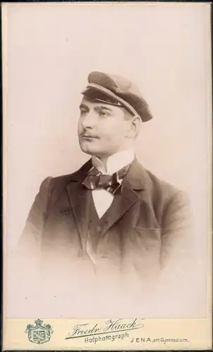 CdV Student, Portrait, Jena