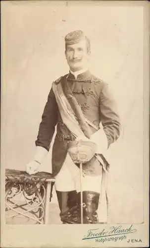 CdV Student, G. Himling, Portrait, Jena, 1899