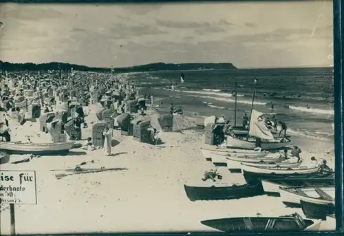 Foto Ostseebad Göhren auf Rügen, Am Strand