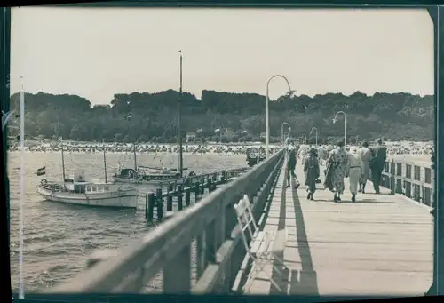 Foto Ostseebad Göhren auf Rügen, Auf der Seebrücke