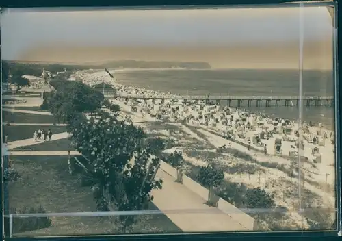 Foto Ostseebad Göhren auf Rügen, Strand, Promenade, Seebrücke