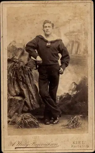 CdV Deutscher Seemann in Uniform, Kaiserliche Marine