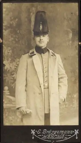 Foto Deutscher Soldat in Uniform, Portrait