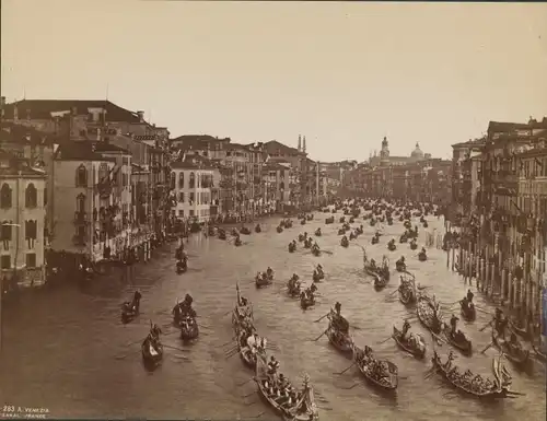 Foto Venezia Venedig Veneto, Canal Grande, Gondeln