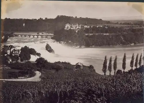 Foto Rheinfall Kanton Schaffhausen, Panorama, Brücke