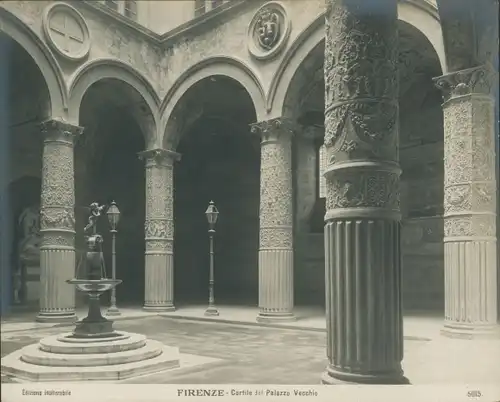 Foto Firenze Florenz Toscana, Cortile del Palazzo Vecchio