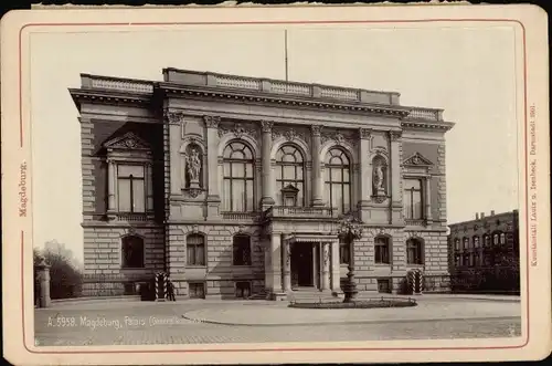 Foto Magdeburg an der Elbe, Palais, Generalkommando