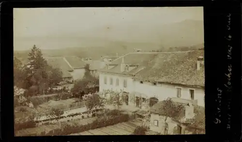 Foto Givrins Kt. Waadt Schweiz, Teilansicht der Ortschaft
