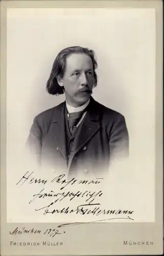 CdV Professor Berthold Kellermann, Pianist, Dirigent
