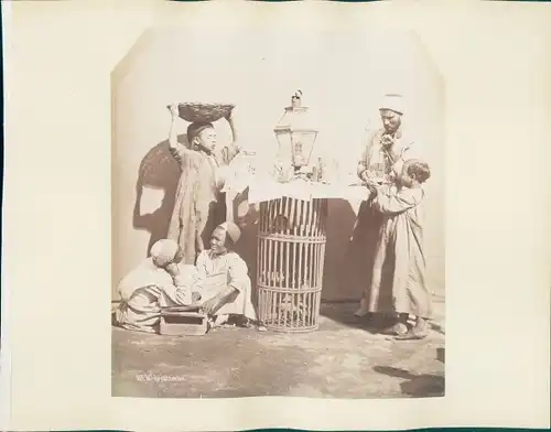 Foto Ägypten, Straßenszene, Händler, Kinder