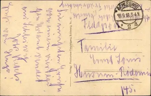 Ak Schleswig an der Schlei, Die Schlei, Dampfer