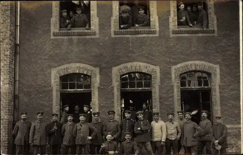 Foto Ak Lockstedt in Holstein, Lockstedter Lager, Deutsche Soldaten in Uniformen, I WK