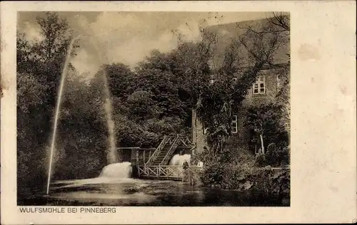 Ak Pinneberg in Holstein, Wulfsmühle, Restaurant