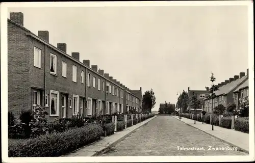 Ak Zwanenburg Nordholland Niederlande, Talmastraat