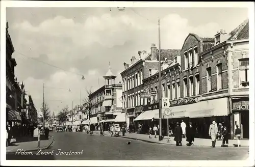 Ak Rotterdam Südholland Niederlande, Zwart Janstraat