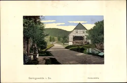 Ak Geringswalde Sachsen, Herrenmühle