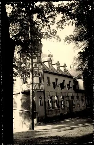 Ak Neustadt an der Orla, Gebäude, Außenansicht