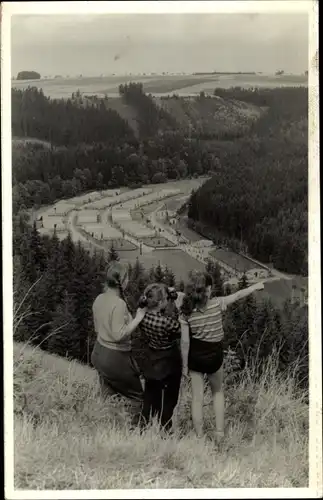 Ak Crispendorf Thüringen, Kinderferienlager Karl Marx, Pionierlager der IG Wismut, Touristenstation