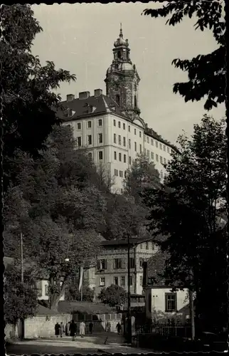 Ak Rudolstadt in Thüringen, Weinbergstraße mit Blick zur Heidecksburg