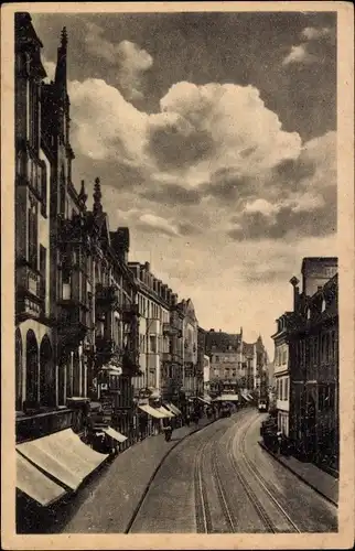 Ak Erfurt in Thüringen, Bahnhofstraße, Geschäfte